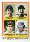 1978 Topps Complete Baseball Card Set Paul Molitor Rookie