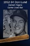 1952-54 Don Lund H&B Louisville Slugger Professional Model Game Used Bat (MEARS Authentic)
