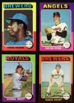 1975 Topps Baseball Complete Set of 660 Cards w/ Robin Yount George Brett Rookies Nolan Ryan Hank Aaron 