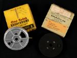 1946-47 circa Harvard Football 8mm Films - Lot of 2