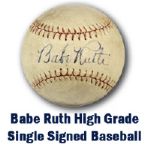 1932 Babe Ruth New York Yankees Single Signed Baseball BLAZER! One of Finest Known Fresh To Hobby (JSA Full Letter)