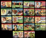 1954 Sports Oddities by Jimmy Evans Trading Cards - Lot of 18