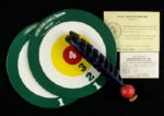 1950s Whirly Bird Play Catch Game Complete Warren Spahn Milwaukee Braves Endorser