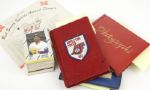 1970s-80s Appleton Foxes Signed Autograph Books & Cards w/Eddie Mathews Jim Leyland Tony LaRussa (MEARS Auction LOA)