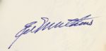 1970s-80s Appleton Foxes Signed Autograph Books & Cards w/Eddie Mathews Jim Leyland Tony LaRussa (MEARS Auction LOA)