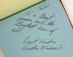 1970s-80s Appleton Foxes Signed Autograph Books & Cards w/Eddie Mathews Jim Leyland Tony LaRussa (MEARS Auction LOA)