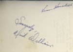 1970s-80s Appleton Foxes Signed Autograph Books & Cards w/Eddie Mathews Jim Leyland Tony LaRussa (MEARS Auction LOA)