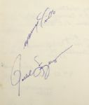 1970s-80s Appleton Foxes Signed Autograph Books & Cards w/Eddie Mathews Jim Leyland Tony LaRussa (MEARS Auction LOA)