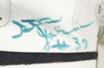 1982-83 Steve Johnson Kansas City Kings Game Worn Signed Shoes (MEARS Auction LOA)