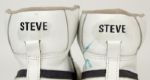 1982-83 Steve Johnson Kansas City Kings Game Worn Signed Shoes (MEARS Auction LOA)