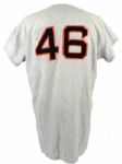 1964 Hal Woodeshick Houston Colt 45s Game Worn Flannel Jersey (MEARS Auction LOA)
