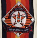 1986 Terry Puhl Houston Astros Rainbow Knit Salesman's Sample Jersey 