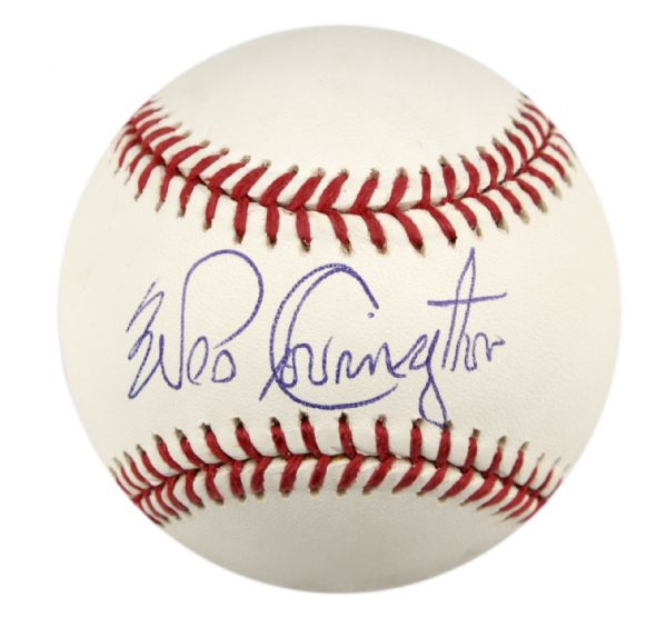 2000-11 Wes Convington Milwaukee Braves Single Signed Baseball (MEARS Auction LOA)