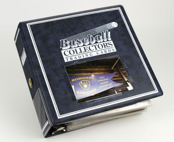 1970-2006 Comprehensive Milwaukee Brewers Scrapbook - Easter Sunday Ticket Yount 3000 Hit  Yount Signed Certificate