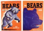 1949-69 Chicago Bears Yearbook Media Guide - Lot of 17 