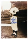 1958-61 Ryne Duren New York Yankees Signed 4 x 6 Photo - Lot of 18 (MEARS Auction LOA)