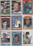 1980-2000s The Most Complete Milwaukee Brewers Signed Card Collection - About 950 Signed Cards ALMOST EVERY CARD SHOWN (MEARS Auction LOA)