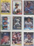 1980-2000s The Most Complete Milwaukee Brewers Signed Card Collection - About 950 Signed Cards ALMOST EVERY CARD SHOWN (MEARS Auction LOA)