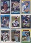 1980-2000s The Most Complete Milwaukee Brewers Signed Card Collection - About 950 Signed Cards ALMOST EVERY CARD SHOWN (MEARS Auction LOA)