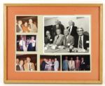 1941-43 Ken Menke University of Illinois Presentation Blanket 66 x 73 1/2 With Personal Photos Instrumental Player on Whiz Kids Team (MEARS Auction LOA)