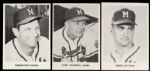1950s Milwaukee Braves (and Yogi Berra) 5 x 7 Photo - Lot of 13
