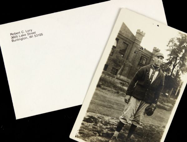 1910 Circa Vintage Real Photo Baseball Postcard 