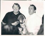 1949-95 Announcers Madden Summerall Rashad Team Executive Lamar Hunt & NFL Stadiums TSN Collection Archives Original Photos (Sporting News Collection Hologram/MEARS Photo LOA) - Lot of 47