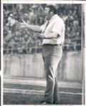 1949-95 Announcers Madden Summerall Rashad Team Executive Lamar Hunt & NFL Stadiums TSN Collection Archives Original Photos (Sporting News Collection Hologram/MEARS Photo LOA) - Lot of 47