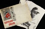1948-49 Cleveland Indians  6 1/2" x 9" Photo - Lot of 23 w/Satchell Paige Bob Feller Larry Doby Bill Veeck