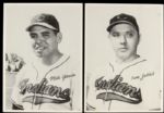 1948-49 Cleveland Indians  6 1/2 x 9 Photo - Lot of 23 w/Satchell Paige Bob Feller Larry Doby Bill Veeck