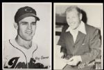 1948-49 Cleveland Indians  6 1/2 x 9 Photo - Lot of 23 w/Satchell Paige Bob Feller Larry Doby Bill Veeck
