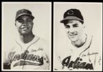 1948-49 Cleveland Indians  6 1/2 x 9 Photo - Lot of 23 w/Satchell Paige Bob Feller Larry Doby Bill Veeck