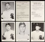 1959 Chicago White Sox Picture Pak World Series Team - Loto of 25 w/Original Envelope