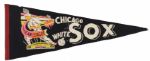 1950s Chicago White Sox Full-Size Pennant - Lot of 2 