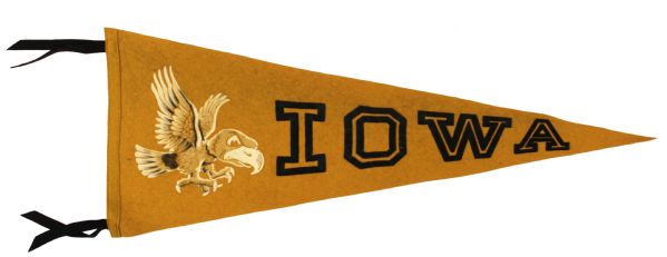 1950s-90s College Football Full Size Pennant Collection - Lot of 15 Incl. College All Stars 