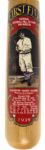 1991 Cooperstown Bat Company Class of 1936 Commemorative Bat - Lot of 5 With Bat Stand w/Babe Ruth Ty Cobb 416/500