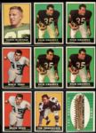 1959-77 Football Card Collection - 171 Cards With Many Stars and Hall of Famers 1962 Jack Kemp