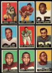 1959-77 Football Card Collection - 171 Cards With Many Stars and Hall of Famers 1962 Jack Kemp