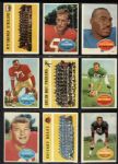 1959-77 Football Card Collection - 171 Cards With Many Stars and Hall of Famers 1962 Jack Kemp