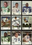 1959-77 Football Card Collection - 171 Cards With Many Stars and Hall of Famers 1962 Jack Kemp