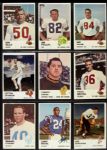 1959-77 Football Card Collection - 171 Cards With Many Stars and Hall of Famers 1962 Jack Kemp