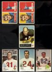 1959-77 Football Card Collection - 171 Cards With Many Stars and Hall of Famers 1962 Jack Kemp