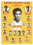 1971-81 Muhammad Ali Program vs. Foreman Superman & Kronk Boxing Team Program - Lot of 3