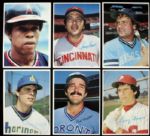 1980 Topps Super-Sized Card - Lot of 50 