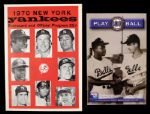 1950-2000 Minor League Baseball Program - Lot of 11 w/1970 Yankees Incl. Munson