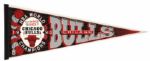 1970s-90s Football Basketball & Baseball Pennant - Lot of 15 