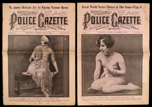 1924 The National Police Gazette -