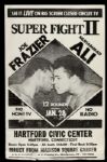 1958-74 Muhammad Ali vs. Joe Frazier 14" x 22"  Promotional & Welcome Home Yankees Broadside