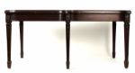 1940 Coffee Table Presented To Arch Ward For Help With College All Star Game w/Gold Placard on Front