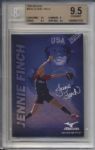 2008 Jennie Finch Mizuno Promotional Card Graded Beckett GEM MINT 9.5 Only Given Out at Promo Event